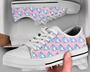 Pink Narwhal Shoes , Narwhal Sneakers , Cute Shoes , Casual Shoes , Narwhal Gifts , Low Top Converse Style Shoes for Womens Mens Adults