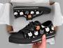 Cute Kitten Shoes , Cat Sneakers , Cute Shoes , Casual Shoes , Cat Owner Gifts , Low Top Converse Style Shoes for Womens Mens Adults