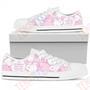 Mens Womens Pink Snoopy Low Top Shoes Custom Print Footwear Converse Sneakers