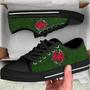 Dragon With Celtic Cross Irish St Day Converse Sneakers Low Top Shoes