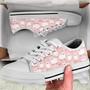 Cute Sheep Pink Heart Low Top Shoes, Unisex Sneakers, Men And Women Low Top Sneakers