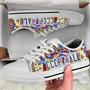 Autism Awareness Day Accept All Autism Puzzle Pieces Converse Sneakers Low Top Shoes