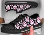 Sugar Skull Shoes , Sugarskull Sneakers , Cute Shoes , Casual Shoes , Sugarskull Gifts , Low Top Converse Style Shoes for Womens Mens Adults