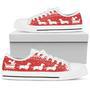 Dachshund Lover Christmas Low Top Shoe