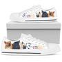 French Bulldog Low Top Shoe