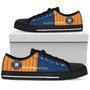 Simple Design Vertical Stripes Houston Astros Low Top Shoes