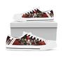 Horror Characters Friends Halloween Movie Canvas Low Top Shoes
