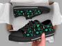 Green Cactus Shoes , Cactus Sneakers , Cute Shoes , Casual Shoes , Cactus Gifts , Low Top Converse Style Shoes for Womens Mens Adults