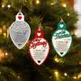 Personalized Teacher Wooden Ornament Light Shape Christmas Ornament 1 Piece