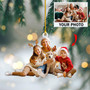 Custom Photo Ornament - Family Photo Gift - Christmas, Birthday Gift For Family, Family Members, Mom, Dad, Husband, Wife