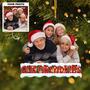 Custom Photo Ornament, Our Grandkids Ornament, Christmas Gift For Grandma Grandpa