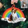Custom Photo Ornament - Personalized Dog Photo Mica Ornament - Christmas Gift For Family Members, Kids