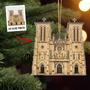 Custom Photo Ornament, Personalized Christmas Gifts for Vicar, Priest, Religious Gifts