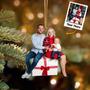 Personalized Custom Photo Ornament Christmas, Perfect Gift for Christians, Family and Friends