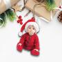 Personalized Photo Ornament - Gift For Baby - Customized Your Photo Ornament - Baby First Christmas Ornament