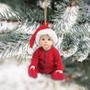 Personalized Photo Ornament - Gift For Baby - Customized Your Photo Ornament - Baby First Christmas Ornament