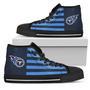 American Flag Tennessee Titans High Top Shoes