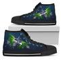 Angel Wings Seattle Seahawks High Top Shoes