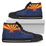 Arizona State Flag Women'S High Top Shoes