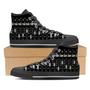 Audio Mixing High Top Shoes Sneakers