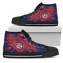 Batman Style Chicago Cubs High Top Shoes