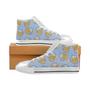 Beer pattern Women's High Top Shoes White