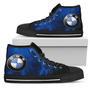 Bmw Thunder High Top Shoes Blue