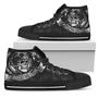 Born To Ride Motorcycle High Top Shoes Sneakers