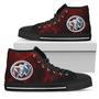 Buick Thunder High Top Shoes Red