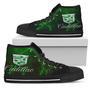 Cadillac Thunder High Top Shoes Green