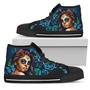 Cavalera Flower Turquoise High Top Shoes
