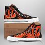 Cincinnati Bengals High Top Shoes Custom Mix Sneakers