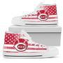 Cincinnati Reds High Top Shoes