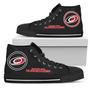 Circle Logo Carolina Hurricanes High Top Shoes