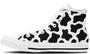 Cow Print High Tops Canvas Shoes