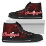 Dodge Challenger Thunder High Top Shoes Red