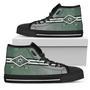 Double Stick Check Dallas Stars High Top Shoes