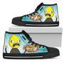 Earl Of Lemongrab Sneakers Adventure Time High Top Shoes High Top Shoes