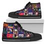 Electric Light Oschestra Sneakers Album High Top Shoes Fan High Top Shoes