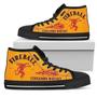 Fireball Sneakers High Top For Who Love Whiskey High Top Shoes
