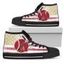 Flag Rugby Arizona Diamondbacks High Top Shoes