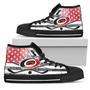 Flag Rugby Carolina Hurricanes High Top Shoes