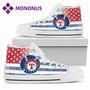 Flag Rugby Texas Rangers High Top Shoes White