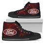 Ford Thunder High Top Shoes Red