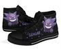 Gengar Sneakers Pokemon High Top Shoes Gift Idea High Top Shoes