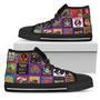 Grateful Dead Sneakers Album High Top Shoes Rock Band Fan High Top Shoes