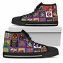 Grateful Dead Sneakers Album High Top Shoes Rock Band Fan High Top Shoes