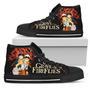 Grave of the Fireflies Sneakers Ghibli High Top Shoes Fan High Top Shoes