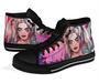 Harley Quinn Sneakers High Top Shoes Fan High Top Shoes