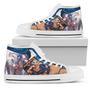 Inosuke Sneakers Demon Slayer High Top Shoes Anime Fan High Top Shoes